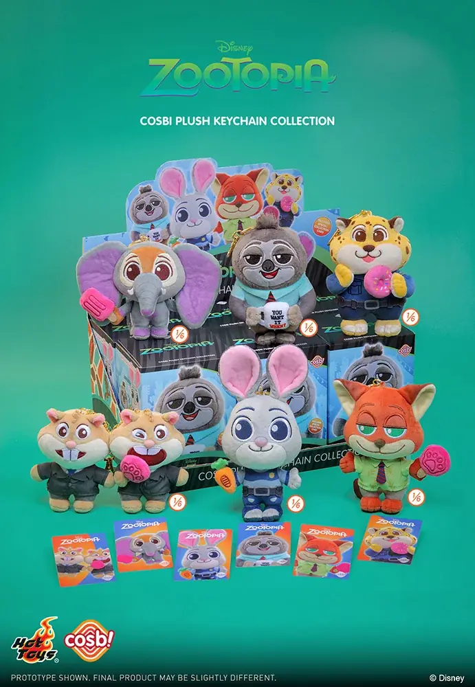 『ズートピア2』のキャラクターが可愛いデフォルメフィギュアに！「コスビ」シリーズ新作が続々登場！ 画像 28