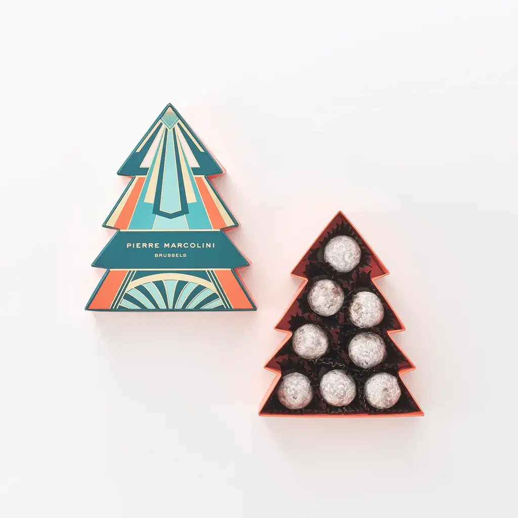 【ピエール マルコリーニ】ツリー型ボックスに入ったトリュフ シャンパーニュなど、ホリデーコレクション第二弾を12月1日(月)より発売 画像 5