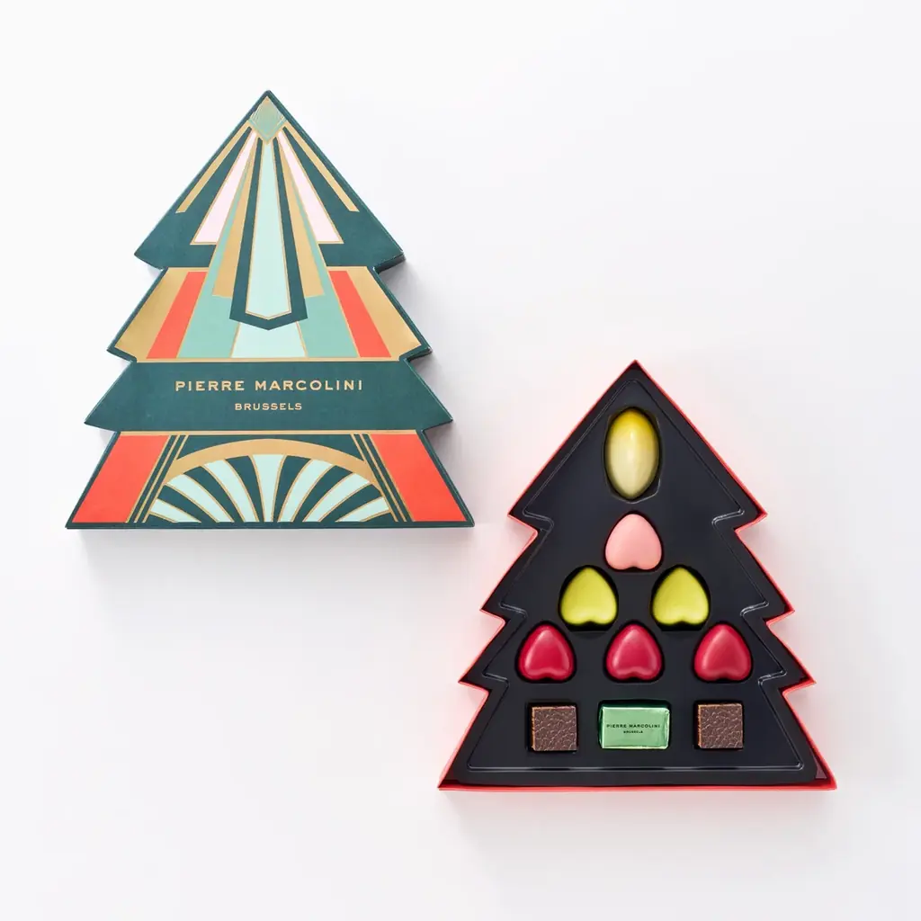 【ピエール マルコリーニ】ツリー型ボックスに入ったトリュフ シャンパーニュなど、ホリデーコレクション第二弾を12月1日(月)より発売 画像 6