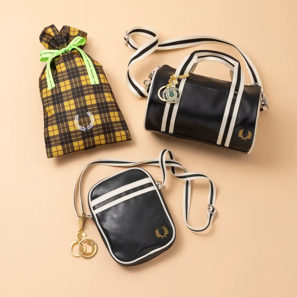 【FRED PERRY】ブランド初のオリジナルタータンチェックラッピング登場！ 画像 2