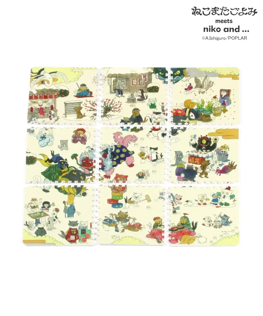 ねこ好き必見！「niko and …」が、絵本『ねこまたごよみ』と年末年始にぴったりなコラボアイテムを12月12日（金）より販売開始 画像 4