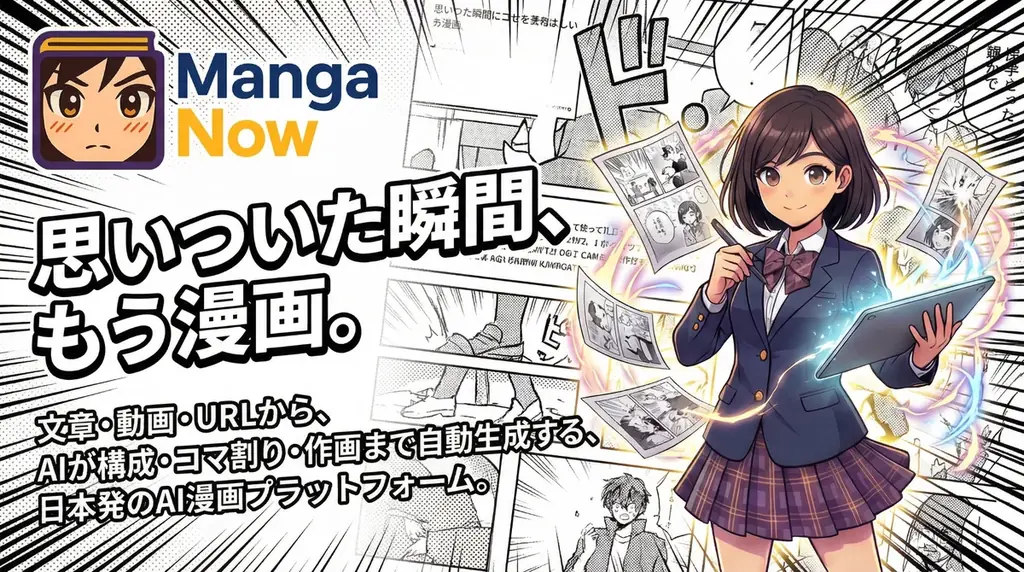 MangaNow正式リリース