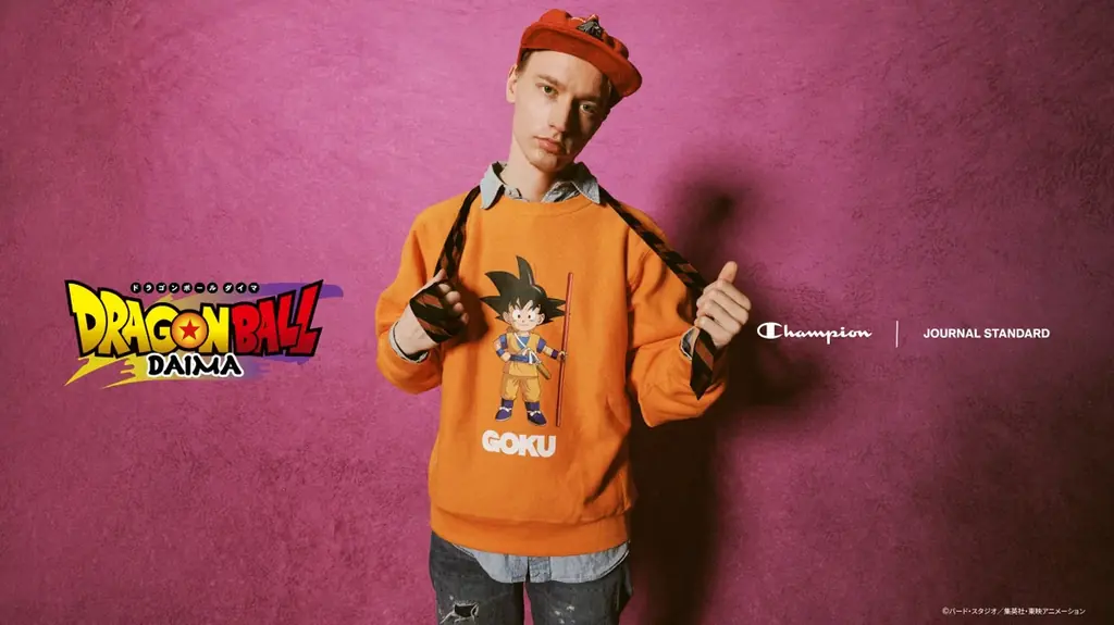 待望の『ドラゴンボールDAIMA』が、Championとの別注スウェットでついにJOURNAL STANDARDに登場!! 画像 1