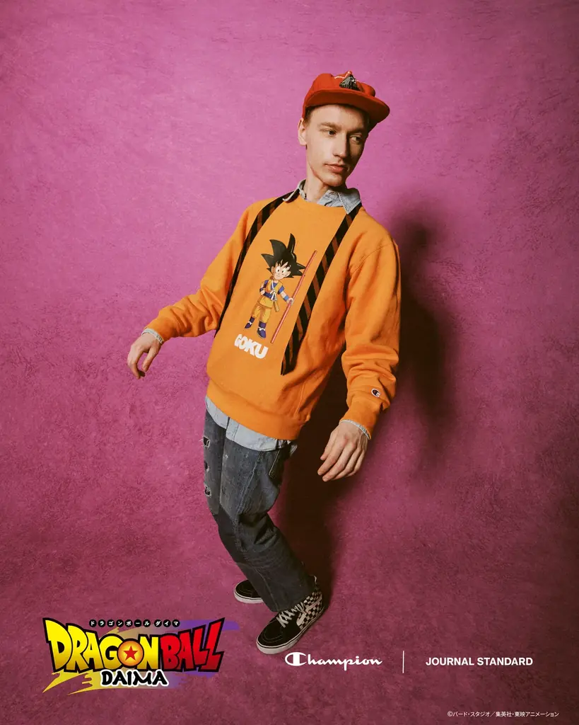 待望の『ドラゴンボールDAIMA』が、Championとの別注スウェットでついにJOURNAL STANDARDに登場!! 画像 2