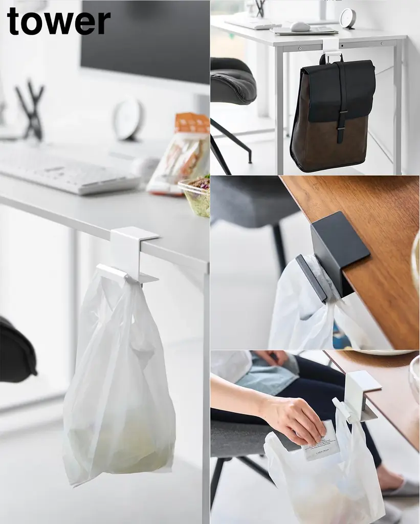 【山崎実業 新商品のお知らせ】 メガネとコンタクトレンズ用品をまとめて収納できるケースや、吊り下げ戸棚に設置できるプラスチックバッグケースなど、新商品が発売になりました。 画像 3