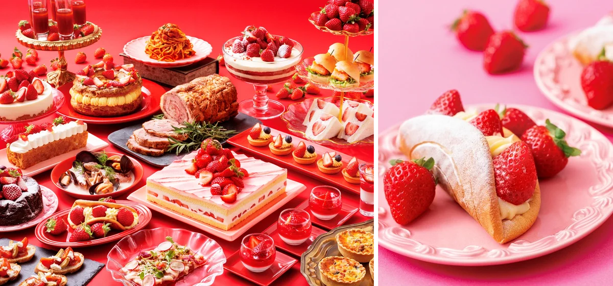 【リーガロイヤルホテル大阪】2026年最新作！“いちご尽くし”スイーツを好きなだけ。冬限定「いちごビュッフェ」を開催 画像 1
