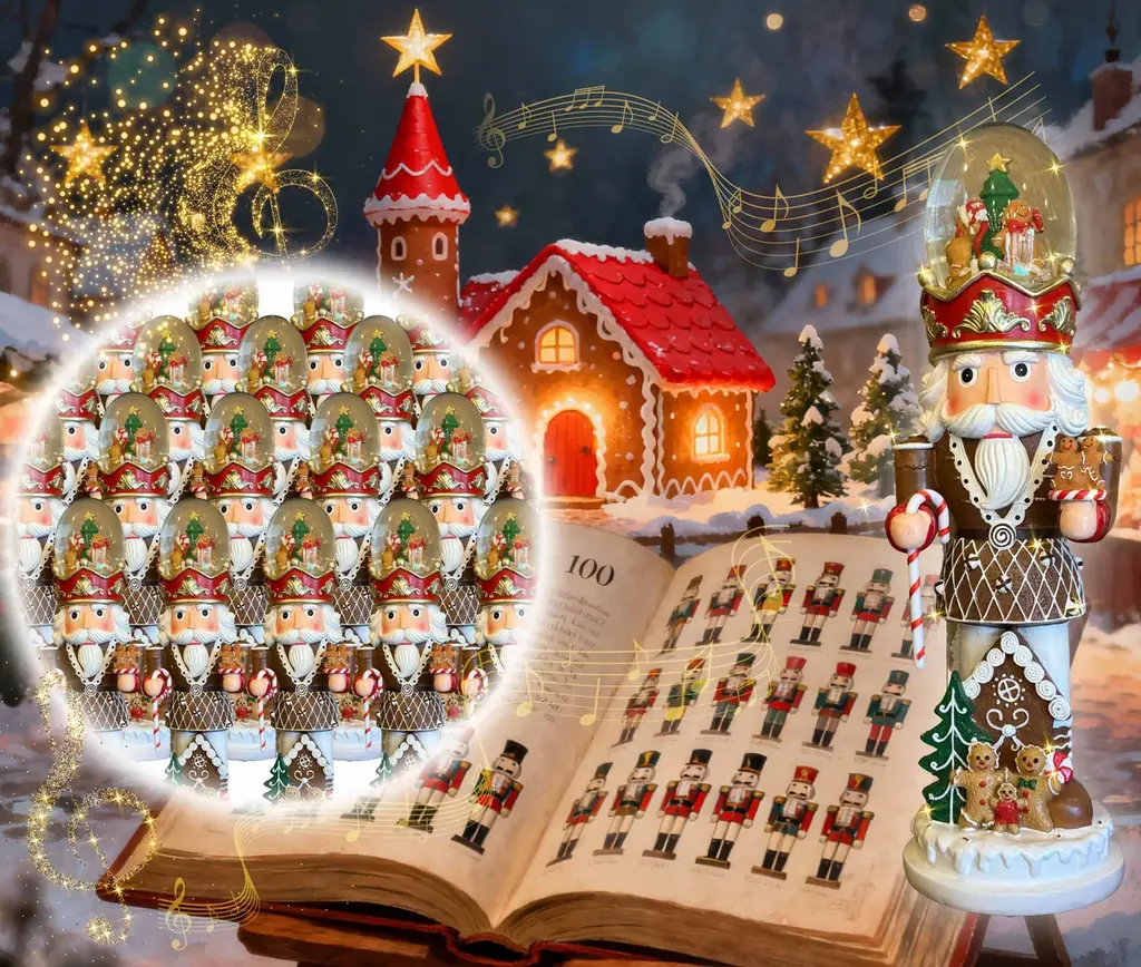 くるみ割りスノードーム展