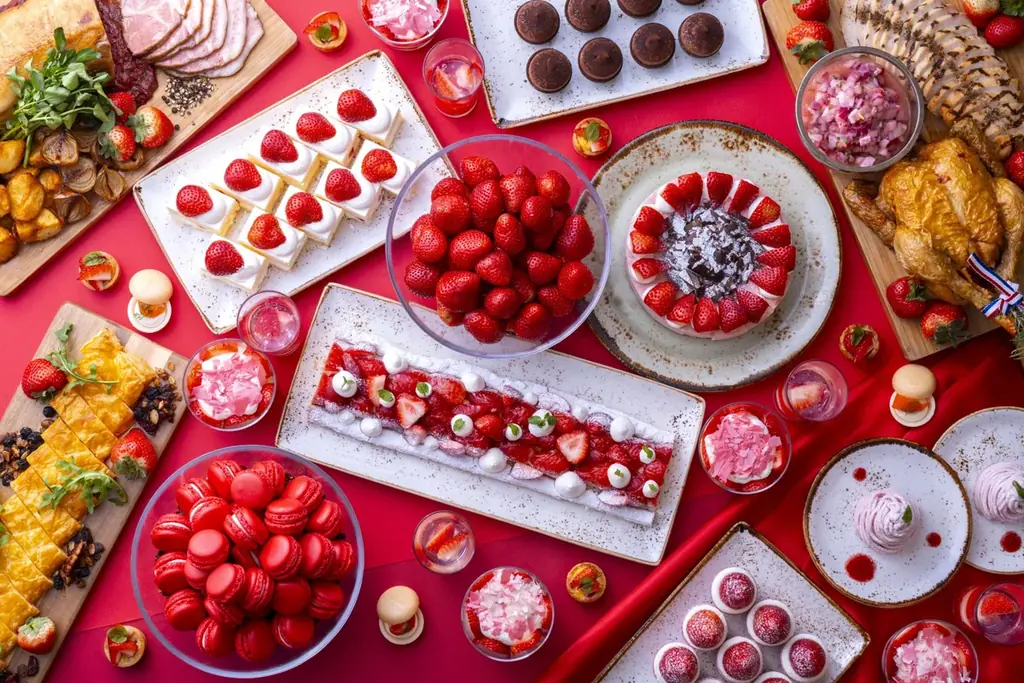 苺アフタヌーンブッフェ