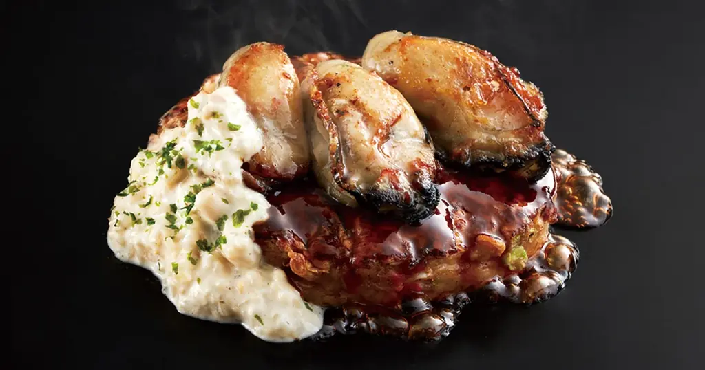 【お好み焼本舗】数量限定の牡蠣メニュー食べ放題！「牡蠣プレミアムステーキコース」を販売 画像 2