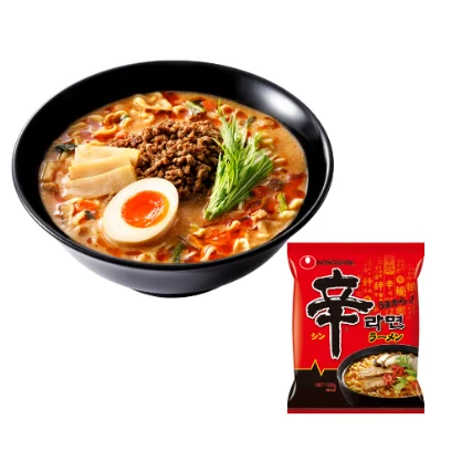 スキー場をHOTにする！　長野県「竜王スキーパーク」にて『辛ラーメン』のコラボメニューを開始！ 画像 3