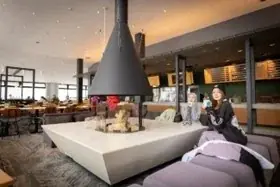 スキー場をHOTにする！　長野県「竜王スキーパーク」にて『辛ラーメン』のコラボメニューを開始！ 画像 6