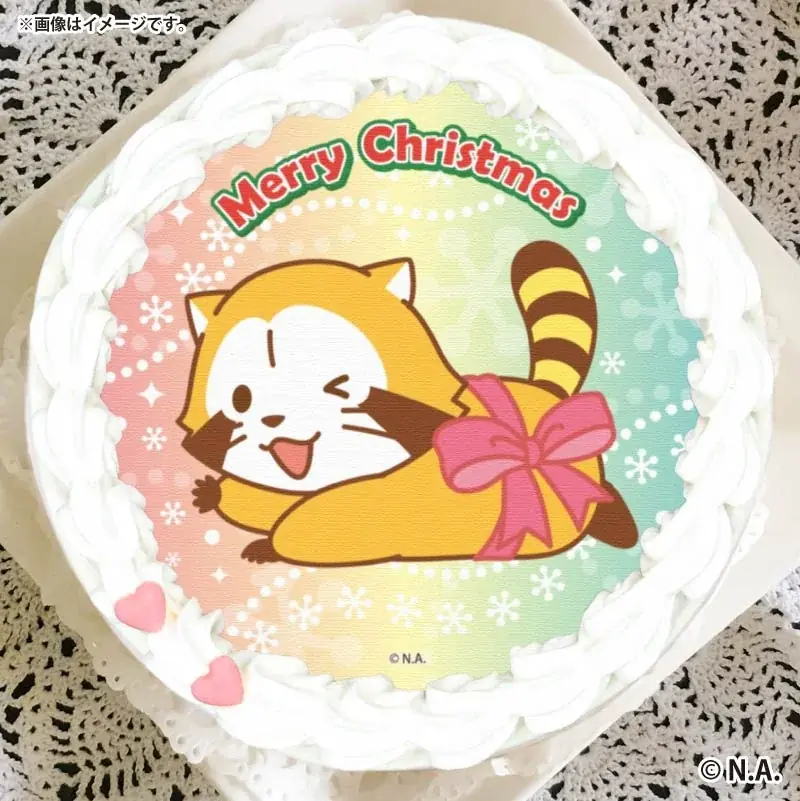 【公式ライセンス商品】『ラスカル』クリスマスケーキ2025が登場！！ 画像 3