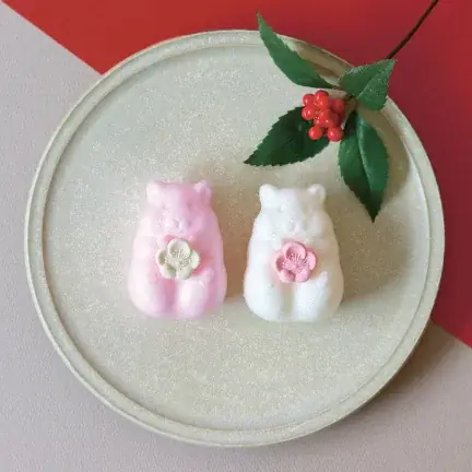 かわいすぎる和菓子「ハムスターモナカ紅白」今年も登場！12月2日より数量限定で販売開始 画像 14