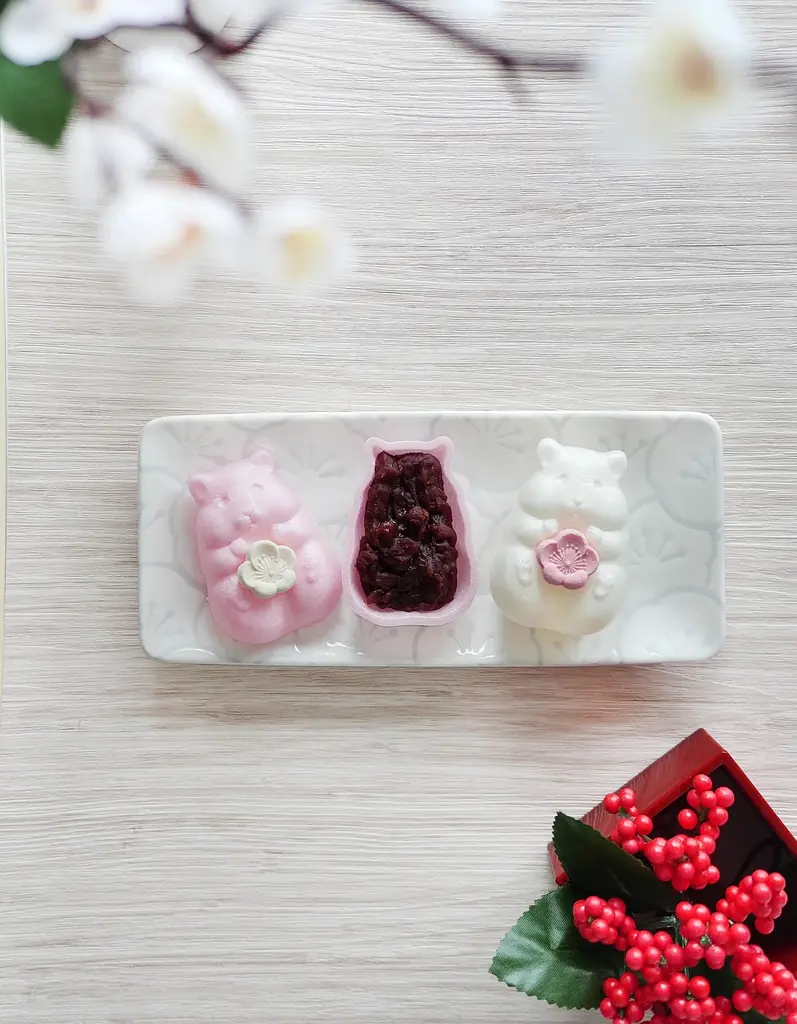 かわいすぎる和菓子「ハムスターモナカ紅白」今年も登場！12月2日より数量限定で販売開始 画像 18