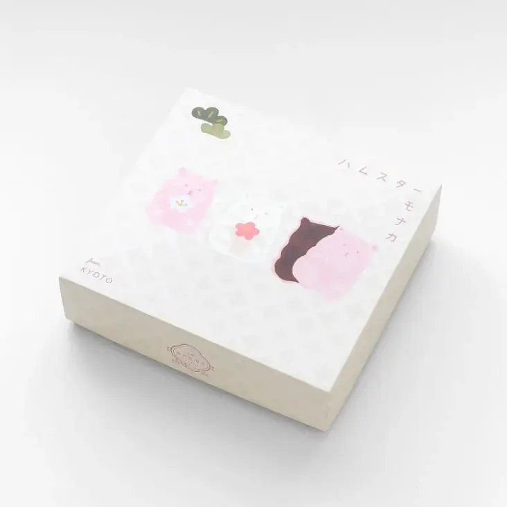 かわいすぎる和菓子「ハムスターモナカ紅白」今年も登場！12月2日より数量限定で販売開始 画像 7