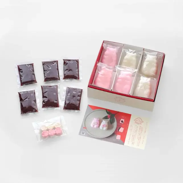 かわいすぎる和菓子「ハムスターモナカ紅白」今年も登場！12月2日より数量限定で販売開始 画像 8