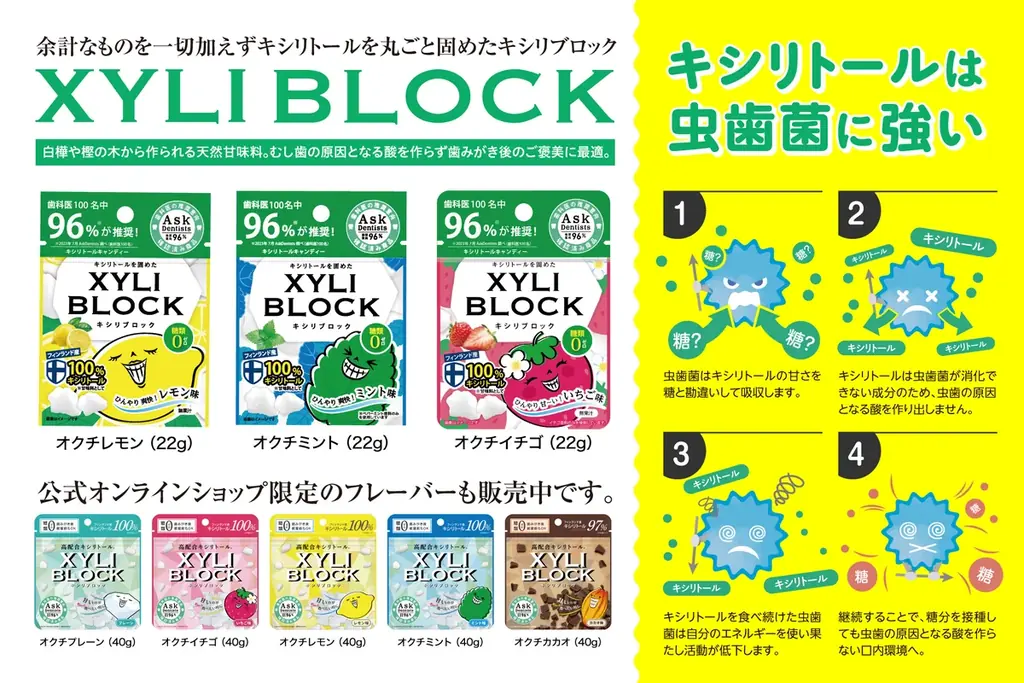 【レモンちゃん大活躍！】むし歯バイバイ！天然キシリトール100%『キシリブロック』で楽しすぎる歯みがき習慣をスタート！ 画像 18