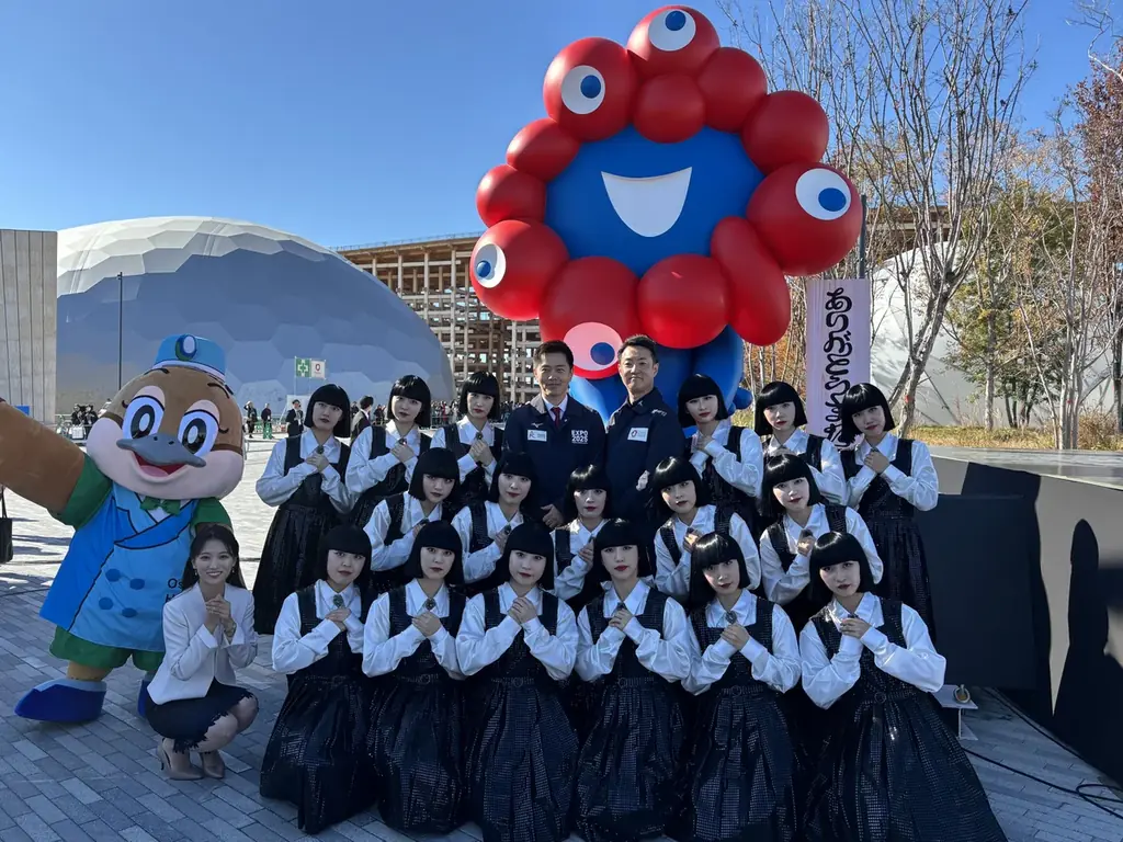 ミャクミャク旅立ち