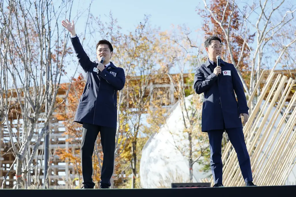 ミャクミャクへ感謝を伝え、これからの活躍を祈念する「大阪ヘルスケアパビリオン　ミャクミャク旅立ちセレモニー」を開催 画像 7