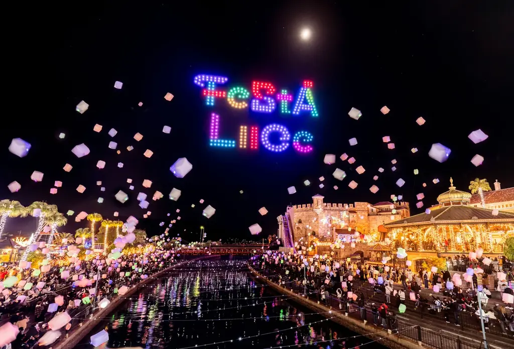 ランタン×ドローン共演