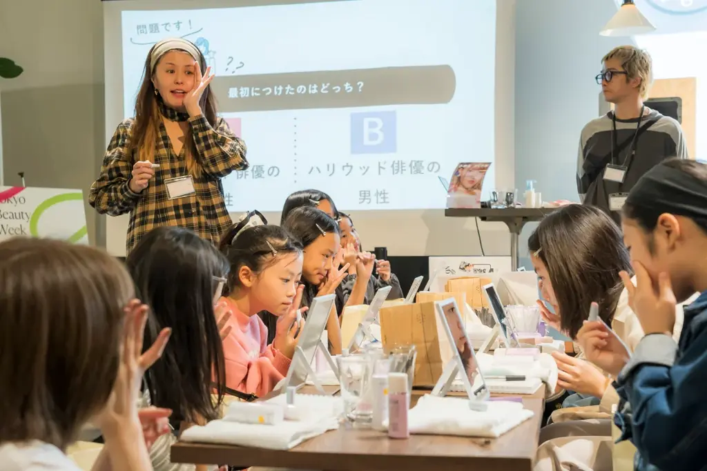 「Tokyo Beauty Week presents はじめてのキッズメイク」を実施しました 画像 4