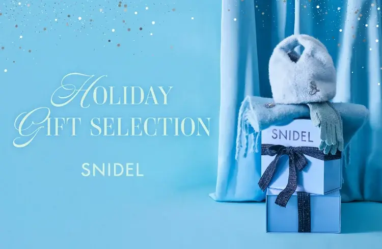 ＜SNIDEL（スナイデル）＞想いを包む、とっておきの冬ギフト「HOLIDAY GIFT SELECTION」を公開！この冬だけの限定カラー＆スペシャルボックスが登場 画像 1