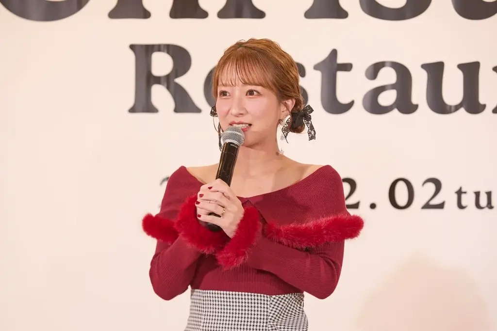 【イベントレポート】KFC初のクリスマスレストラン「KFC Christmas Restaurant」が12月2日(火)から六本木ヒルズに期間限定オープン！ 辻希美さんがクリスマスのデートコーデで登場 画像 2