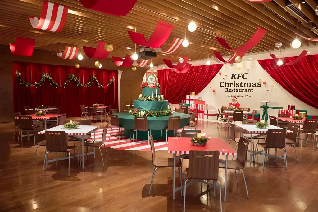 【イベントレポート】KFC初のクリスマスレストラン「KFC Christmas Restaurant」が12月2日(火)から六本木ヒルズに期間限定オープン！ 辻希美さんがクリスマスのデートコーデで登場 画像 5