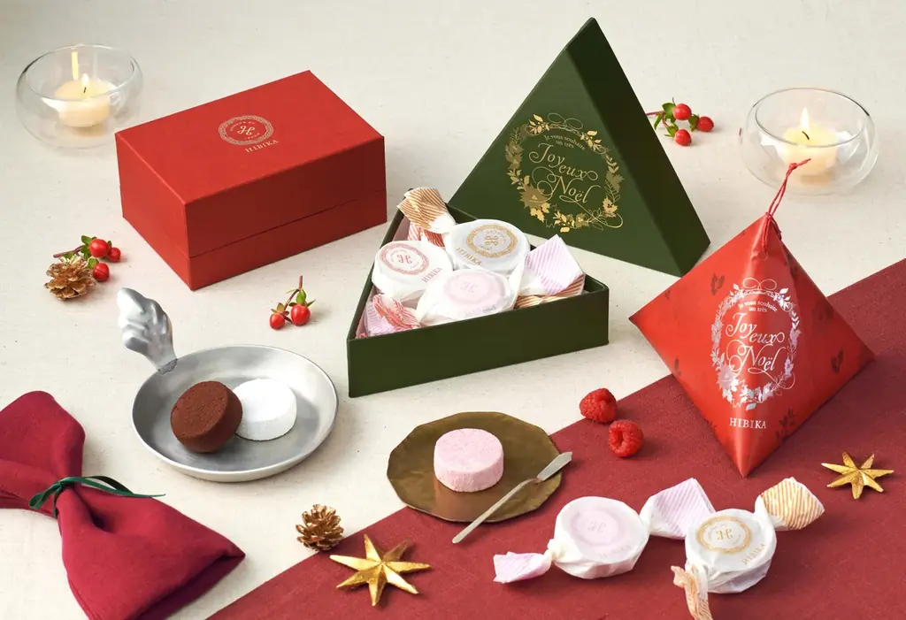四季菓子の店 HIBIKA（ひびか）では、12月1日(月)よりクリスマスギフトをご用意いたします。 画像 1