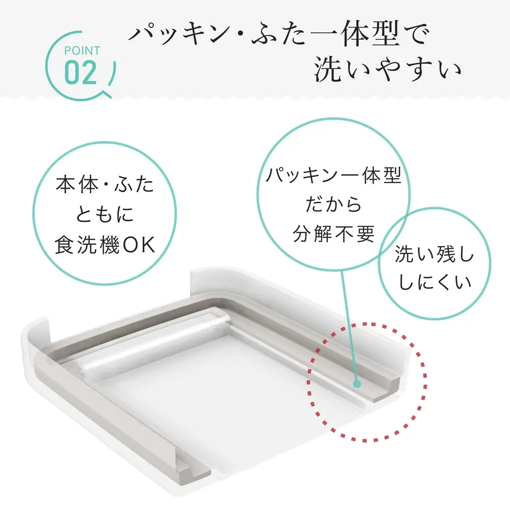 創業91年の家庭用品メーカーがお届け ! SNSの声から生まれた新色イージーケアランチボックス 画像 8