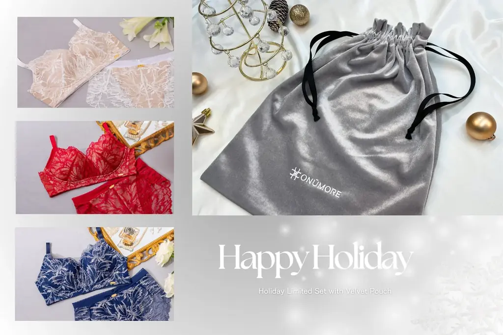 クリスマス限定の“シルバーベロア巾着セット”が登場。特別価格で50個限定発売。 画像 1