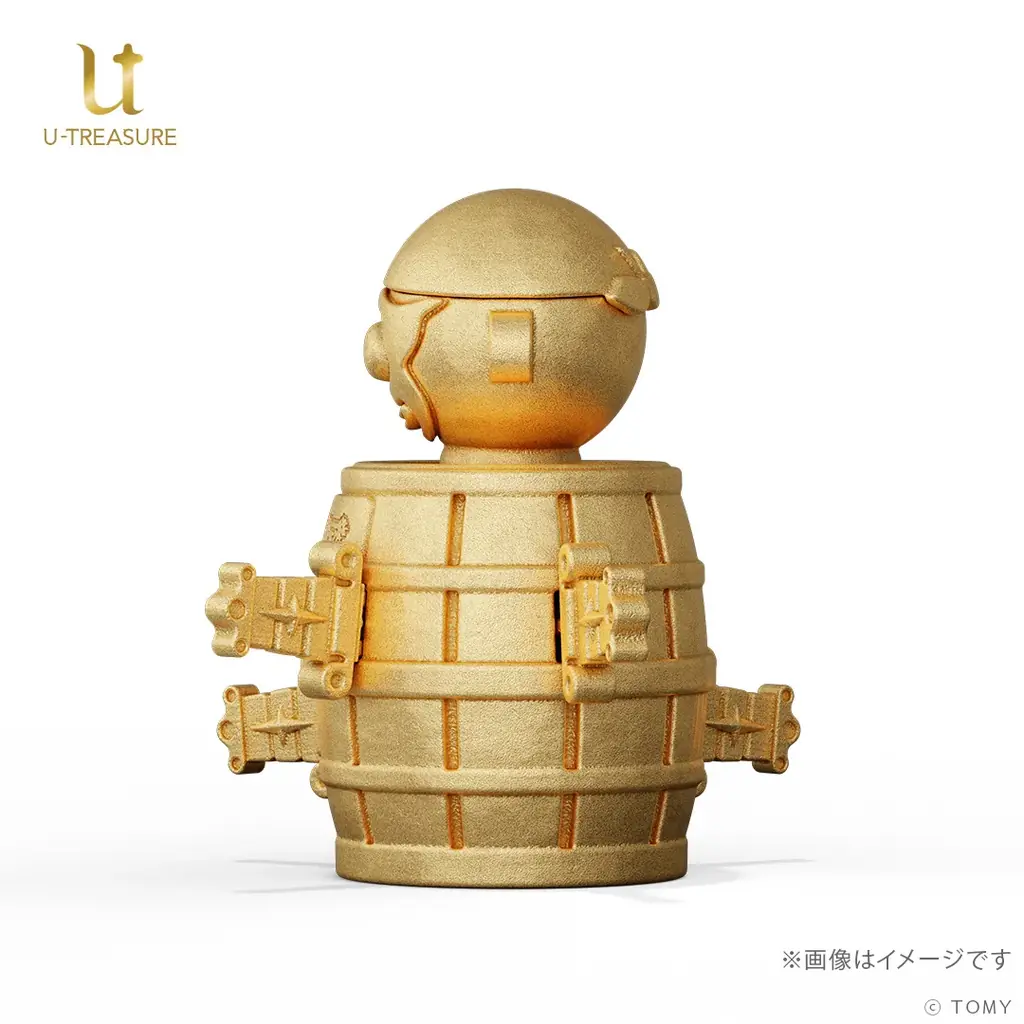 世界初？！黄金に輝く純金製「黒ひげ危機一発」ミニチュアフィギュア50周年を記念して発売 画像 3