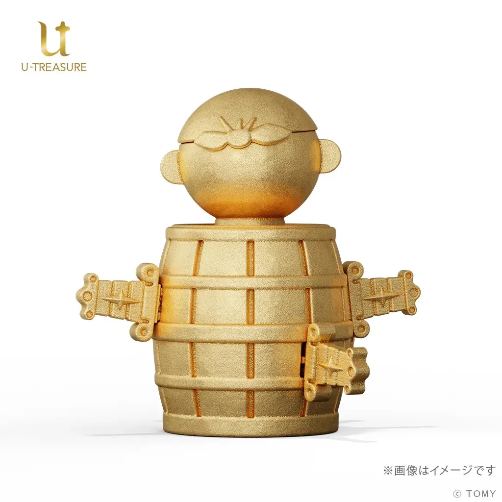 世界初？！黄金に輝く純金製「黒ひげ危機一発」ミニチュアフィギュア50周年を記念して発売 画像 4