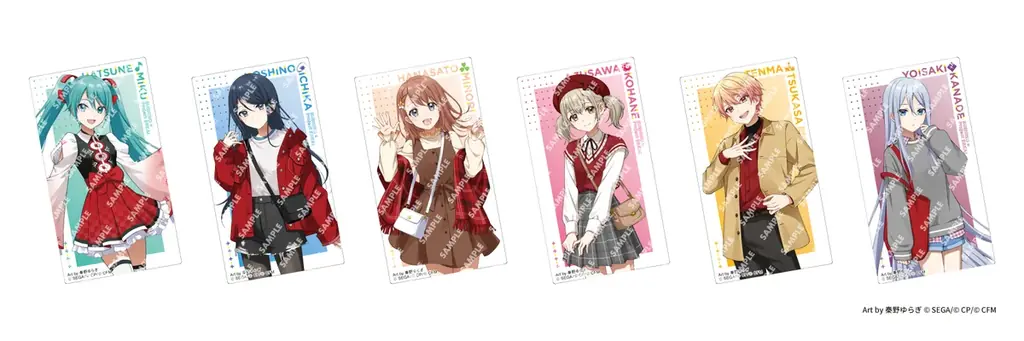 全世界3900万※1ダウンロード突破の大人気音楽ゲーム『プロジェクトセカイ カラフルステージ！ feat. 初音ミク』とスシローが初コラボ！限定描き下ろしグッズが盛り沢山！ 画像 7