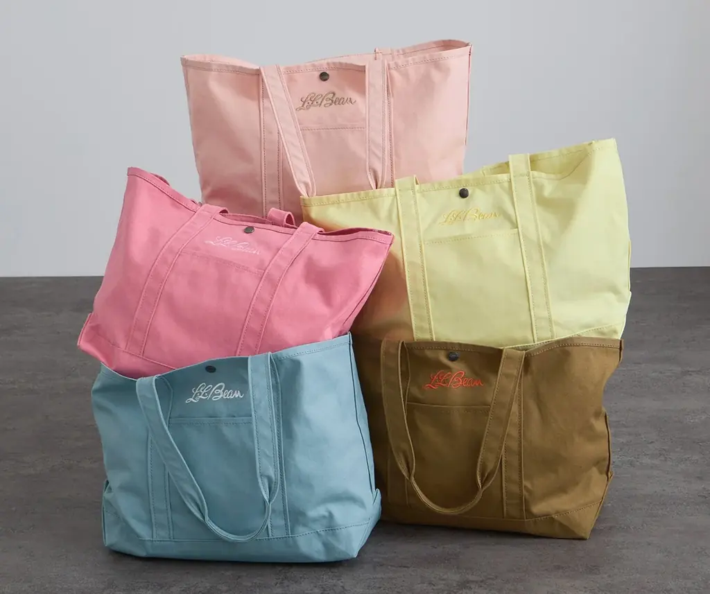 1月2日発売 L.L.Bean×SALON 春色別注トート5色