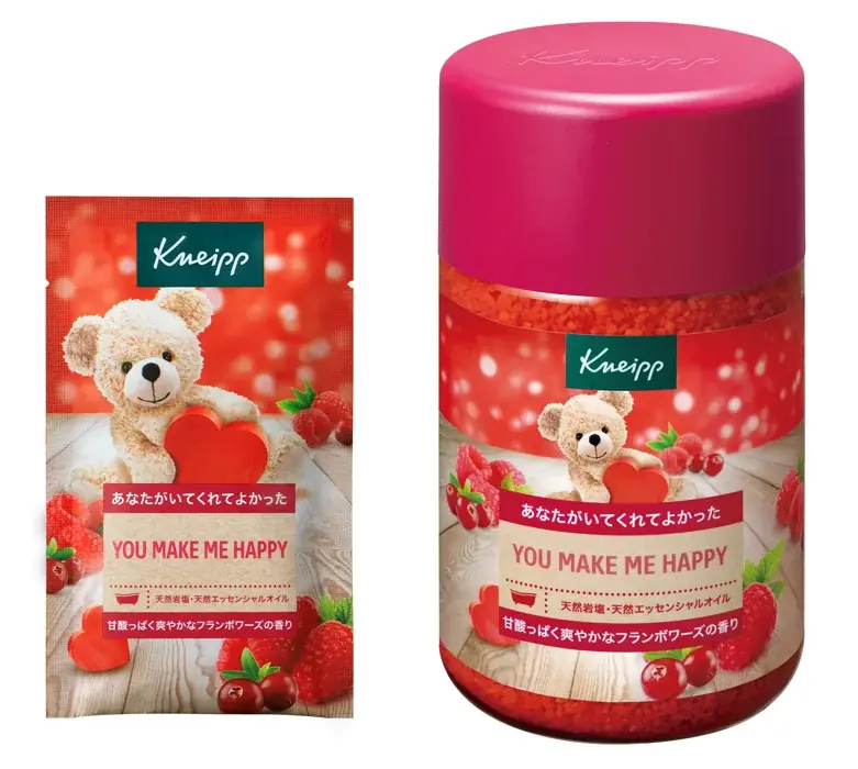 想いを届けるメッセージ付き入浴料「クナイプ メッセージシリーズ」が今年は3つの香りで展開！2025年12月10日（水）より数量限定発売 画像 6