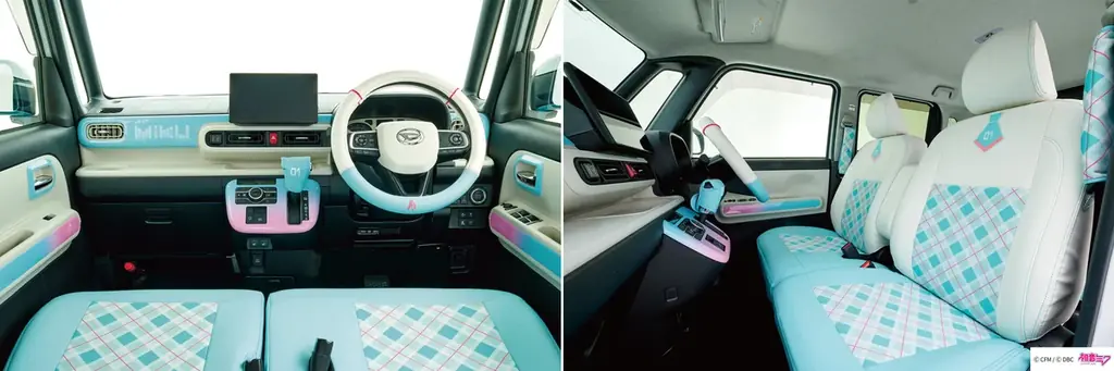 ムーヴ キャンバス専用 「初音ミク」タイアップ用品パッケージの発売 画像 2