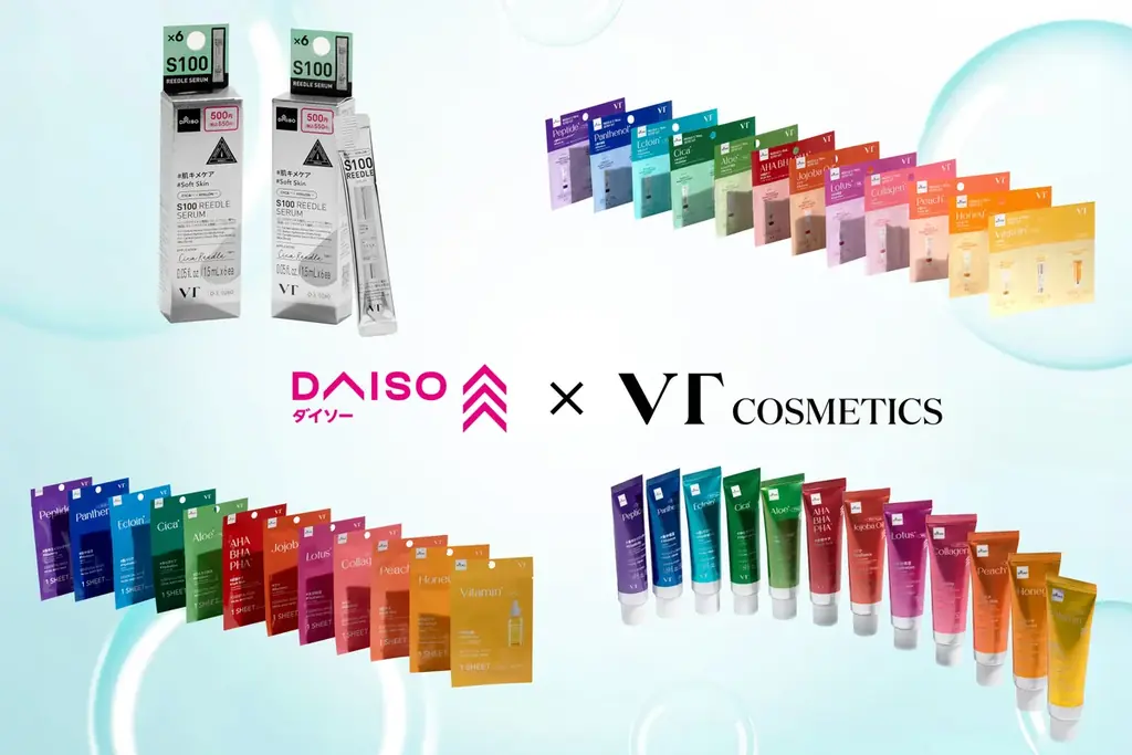 VT COSMETICSがダイソーに登場　110～550円で37種展開