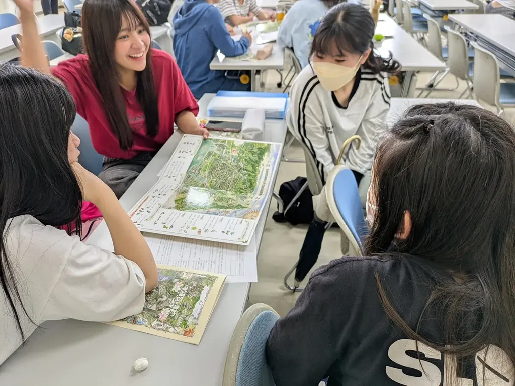 学生が考案した『景観×保育』を豊橋の保育園で実施