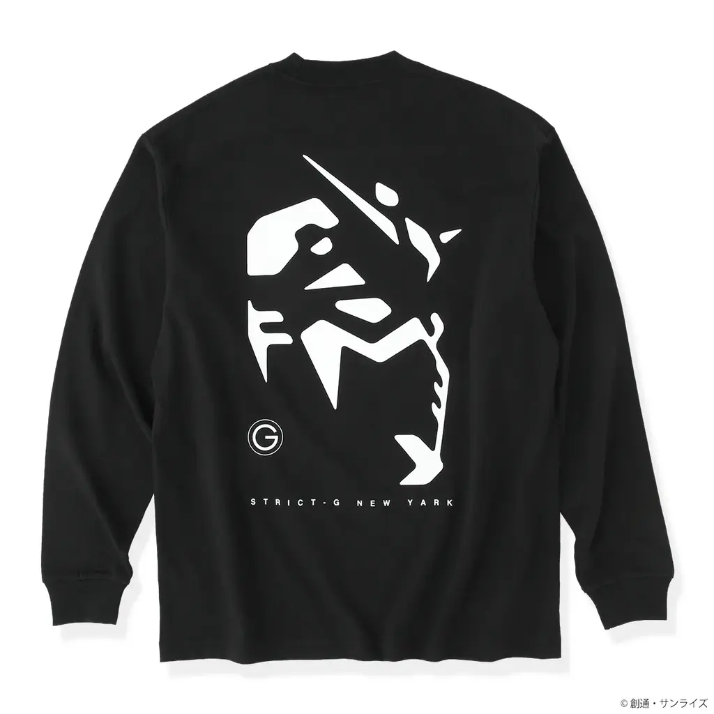『機動戦士ガンダム』より、ストリートテイストの「STRICT-G NEW YARK」ロングスリーブTシャツ、スウェット等が登場！ 画像 3