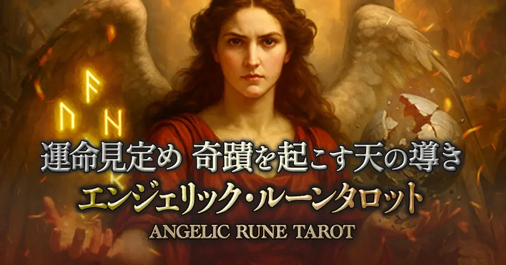 神託を刻むルーンと天使が届けるメッセージで深層を読み解く天輪氏が監修する占いコンテンツの提供を開始 画像 1