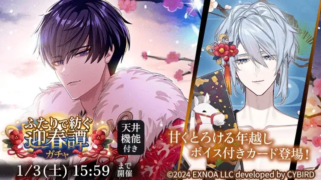 DMM GAMES「夢幻楼と眠れぬ蝶」ゲーム内イベント「育てて。あなた好みのサキュバス～クリスマスまでの成長記録～」&「ふたりで紡ぐ迎春譚ガチャ」を開催！ 画像 4