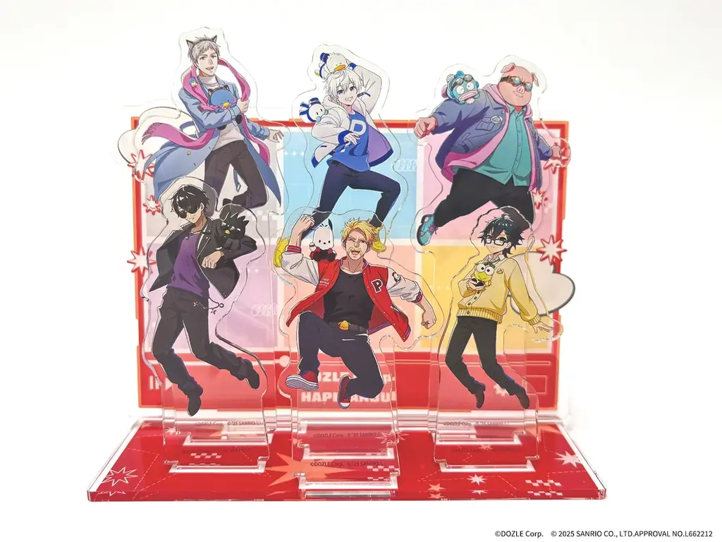 「ドズル社×はぴだんぶい」コラボグッズが販売中！　等身コラボイラスト＆ミニキャラコラボイラストを使用したグッズが登場 画像 6