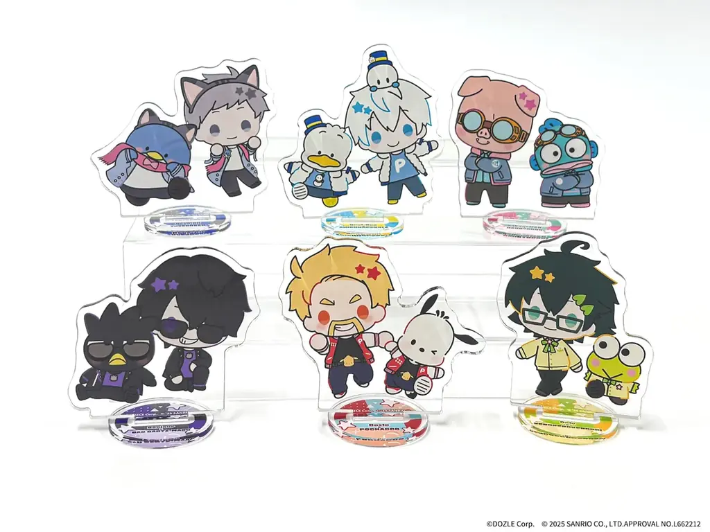 「ドズル社×はぴだんぶい」コラボグッズが販売中！　等身コラボイラスト＆ミニキャラコラボイラストを使用したグッズが登場 画像 8