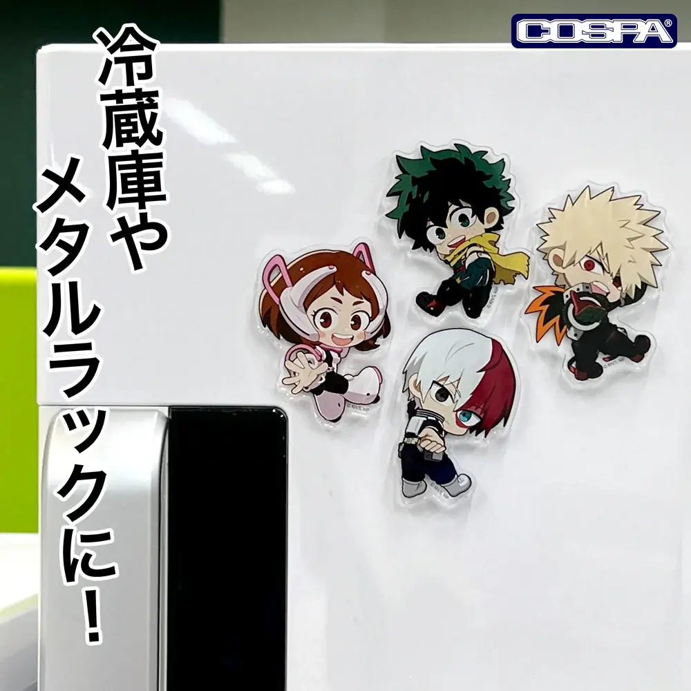 〈ジャンプフェスタ2026〉先行販売！TVアニメ『僕のヒーローアカデミア』より、緑谷出久、爆豪勝己たちの「つままれ」「つかまれ！」などが新登場！【株式会社コスパ】 画像 3