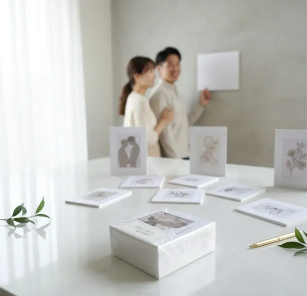 「永遠」よりも、確かな「余白」を。ふたりの人生と共に育つ、未完成のフォトボード誕生。 画像 2