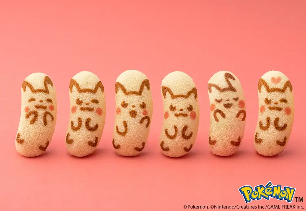 JR東京駅に「ピカチュウ東京ばな奈」が出現！ピカチュウとイーブイのステッカー付クッキー缶も登場 画像 3