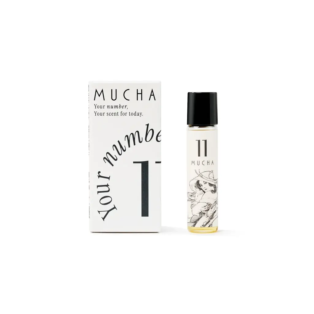 【MUCHA(ミュシャ)】作品『12ヶ月』の絵葉書をモチーフにしたロールオンタイプのフレグランスオイルが登場！誕生月やラッキーナンバーで選べる、心はずむ12種類のナンバーオイル 画像 14