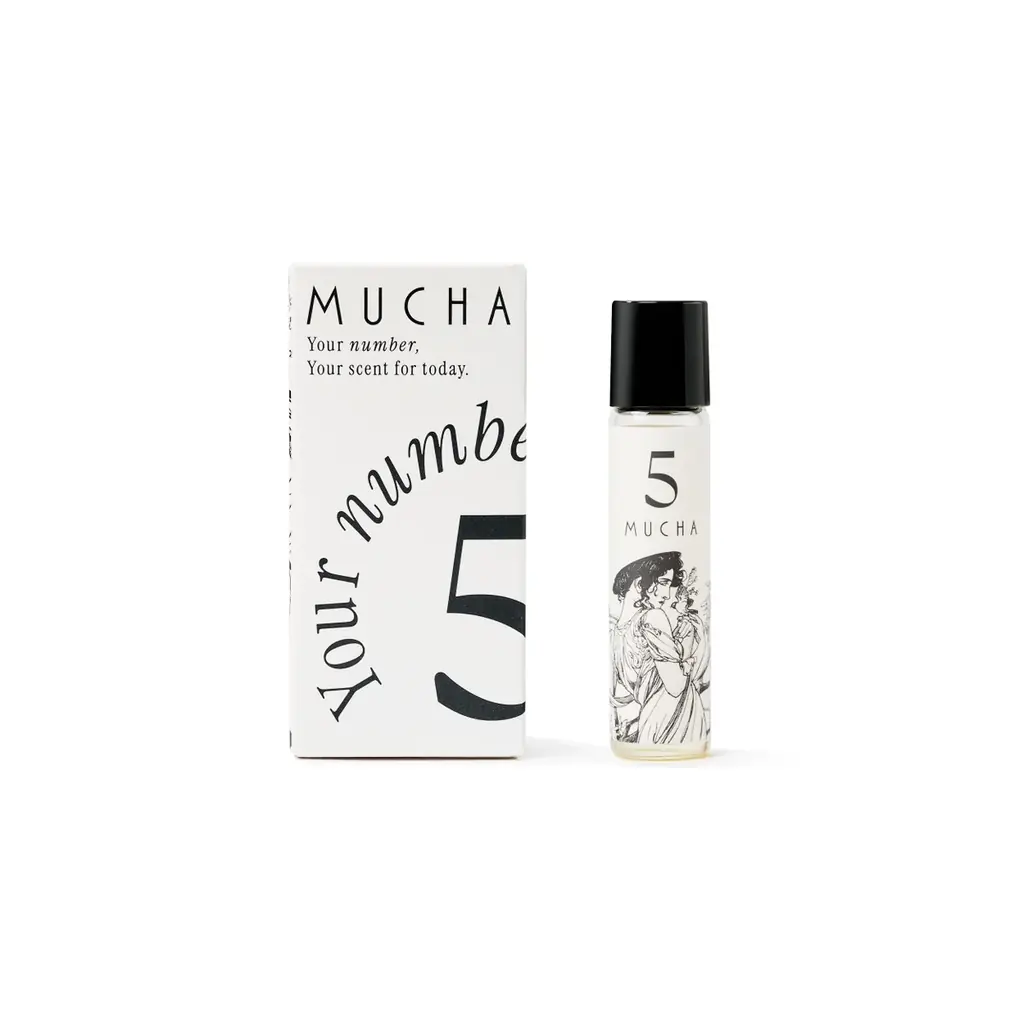 【MUCHA(ミュシャ)】作品『12ヶ月』の絵葉書をモチーフにしたロールオンタイプのフレグランスオイルが登場！誕生月やラッキーナンバーで選べる、心はずむ12種類のナンバーオイル 画像 8
