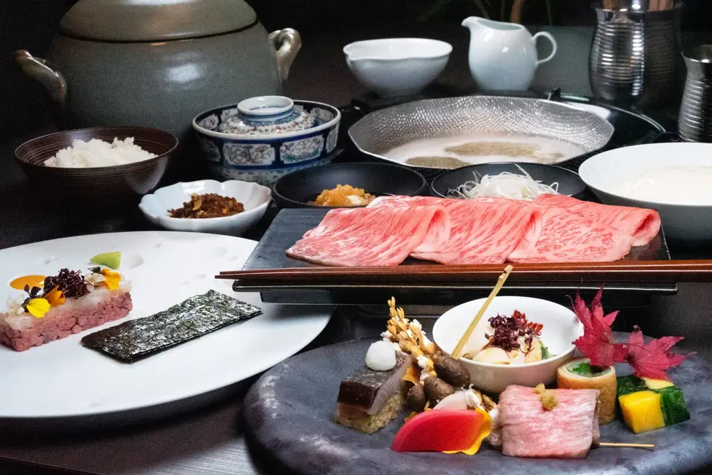 冬季限定　佐賀牛しゃぶしゃぶと温泉豆腐のコース　Sagaya銀座 画像 6